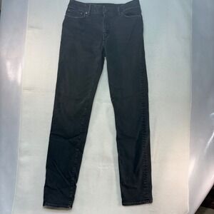 American Eagle Slim Straight Ne(x)t Level Flex Jeans Faded Black 30x36 Womens